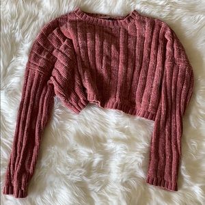 Forever 21 Cropped Sweater